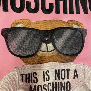 Moschino Pink Sweatshirt